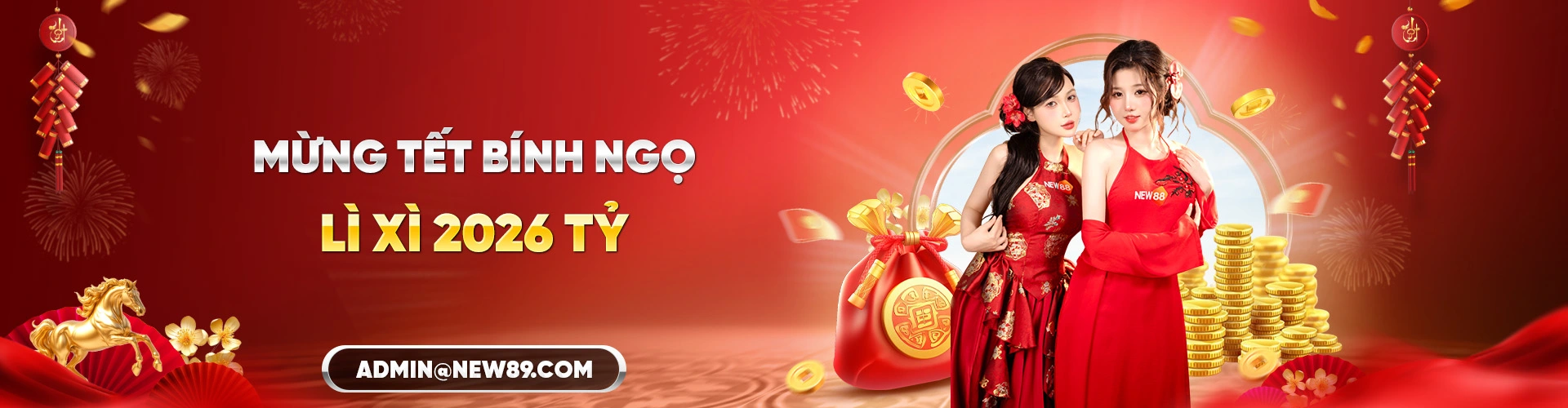New88 mừng xuân lì xì 2026 Tỷ